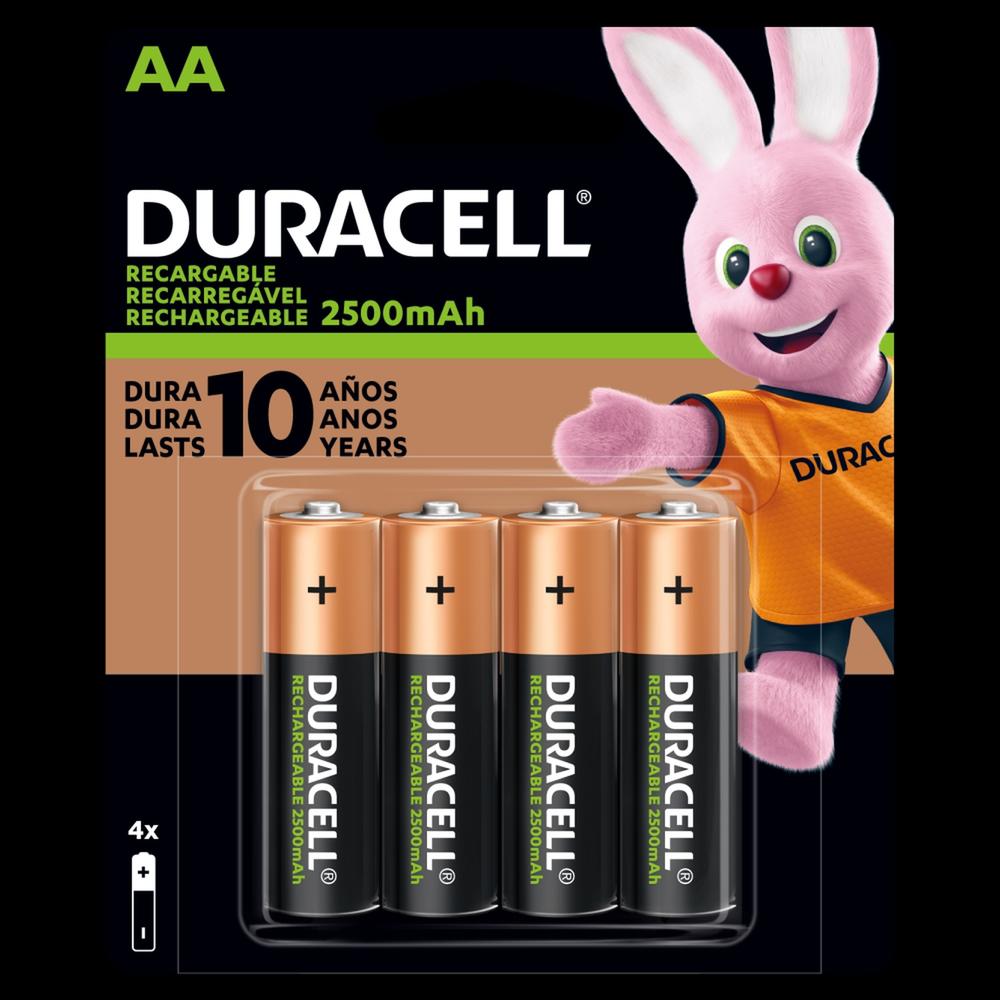 Foto 5 pulgar | Cargador Duracell Con 8 Pilas Recargable Aa 1.2v