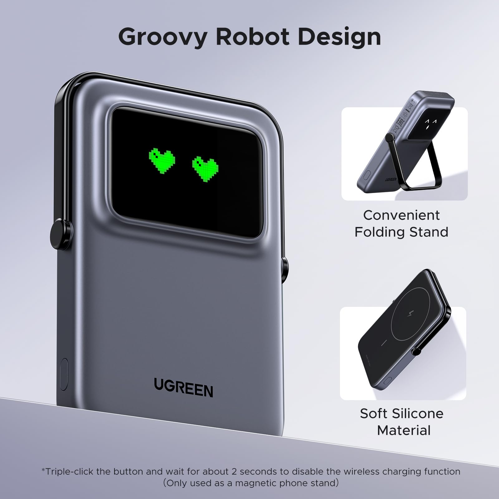 Foto 6 pulgar | Batería Externa Ugreen Magsafe 5000 Mah Carga Rápida 20 W - Venta Internacional