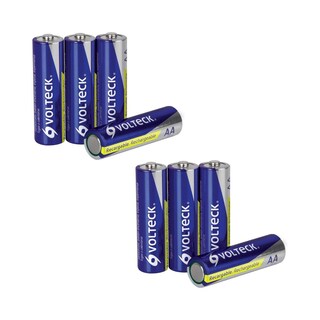 Foto 1 | Volteck 2 Pack De 4 Pilas Recargables Aa 1300 Mah Re-aa2