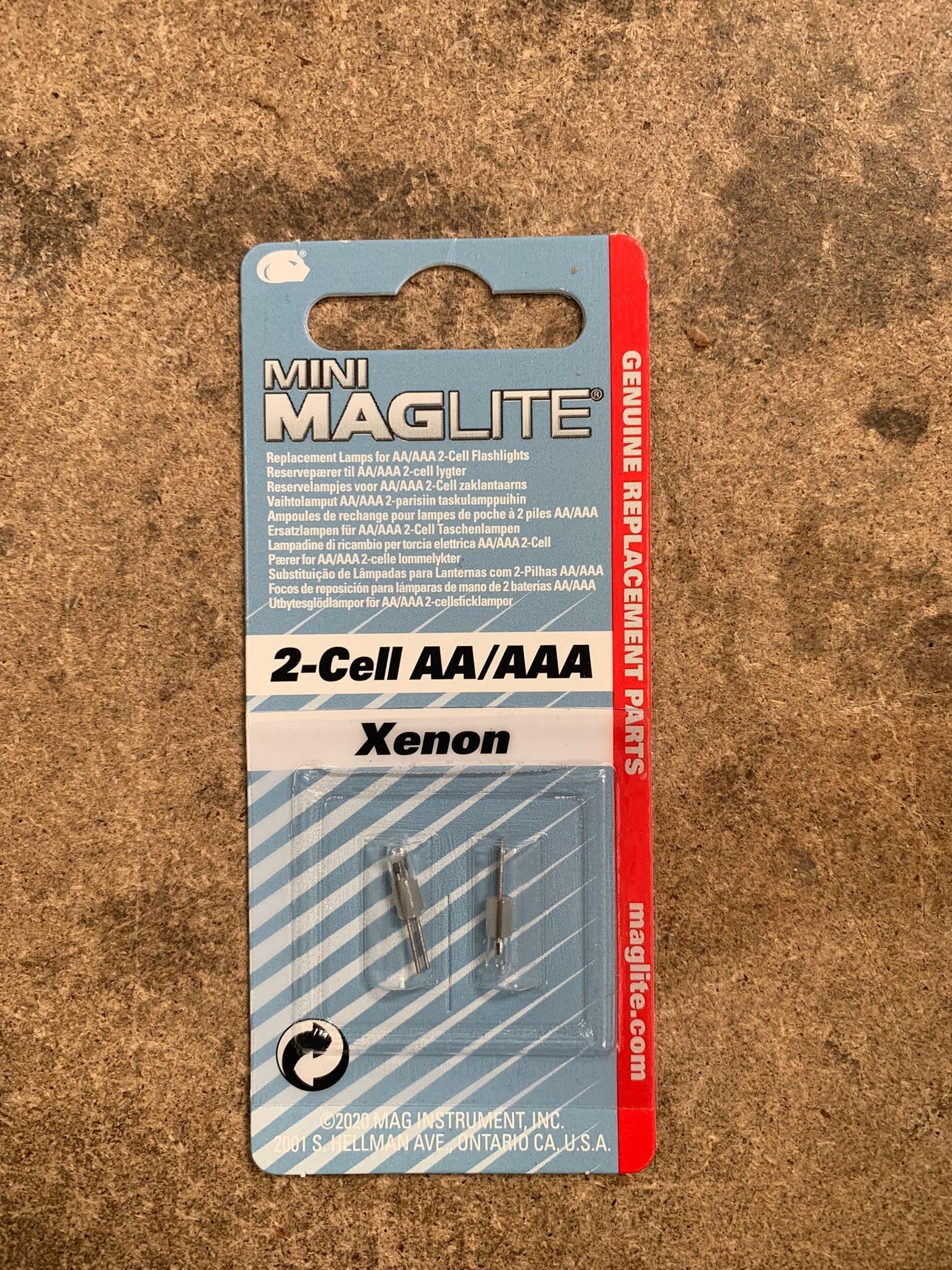Foto 1 | Lámparas De Xenón De Repuesto Para Aa Mini Maglite (107-396), Paquete De 2 - Venta Internacional.