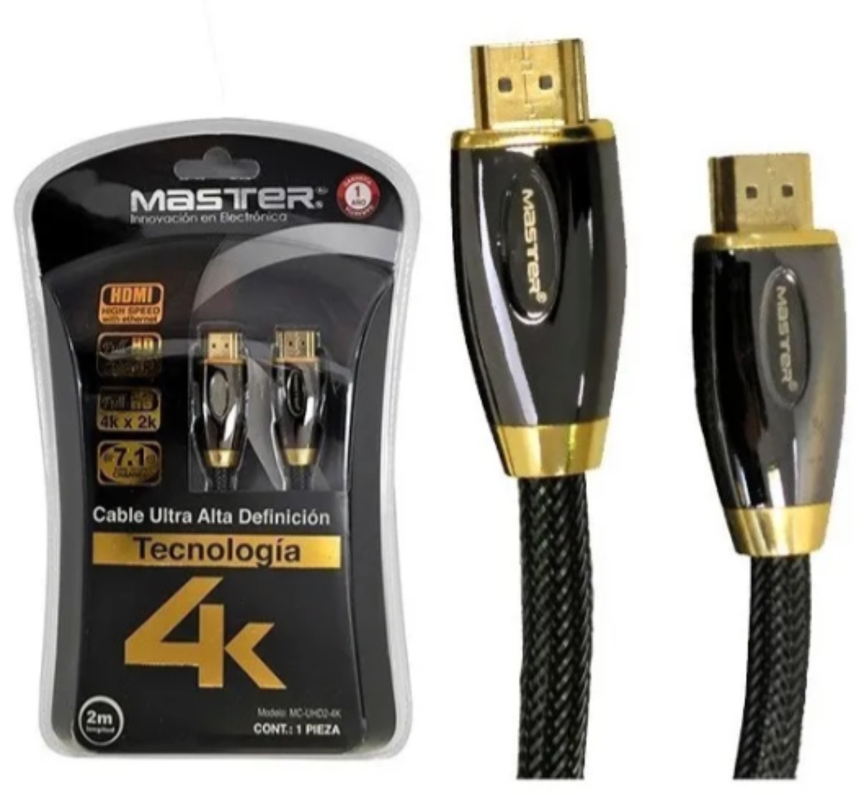 Foto 3 pulgar | Cable Hdmi Ultra Hd Alta Definición 4k Mc-uhd2-4k