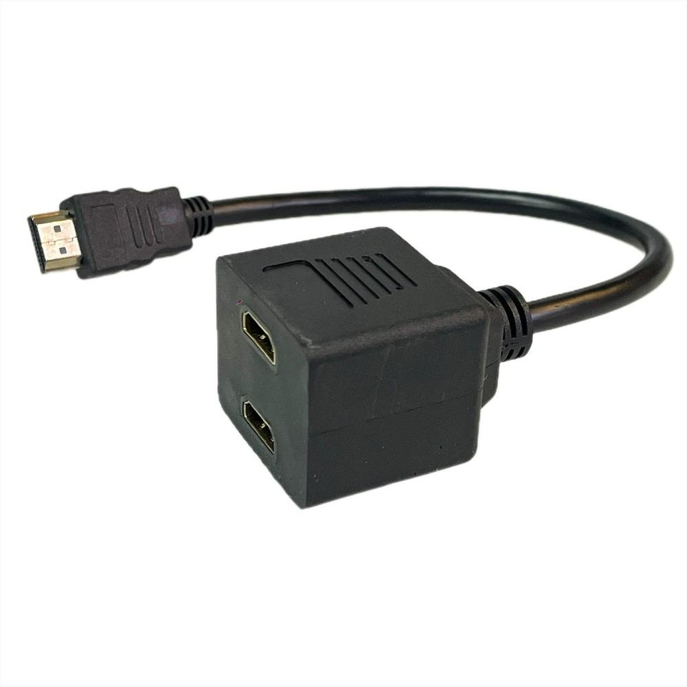 Foto 2 pulgar | Divisor Alta Definición Romms para Conectores Tipo HDMI 1x2