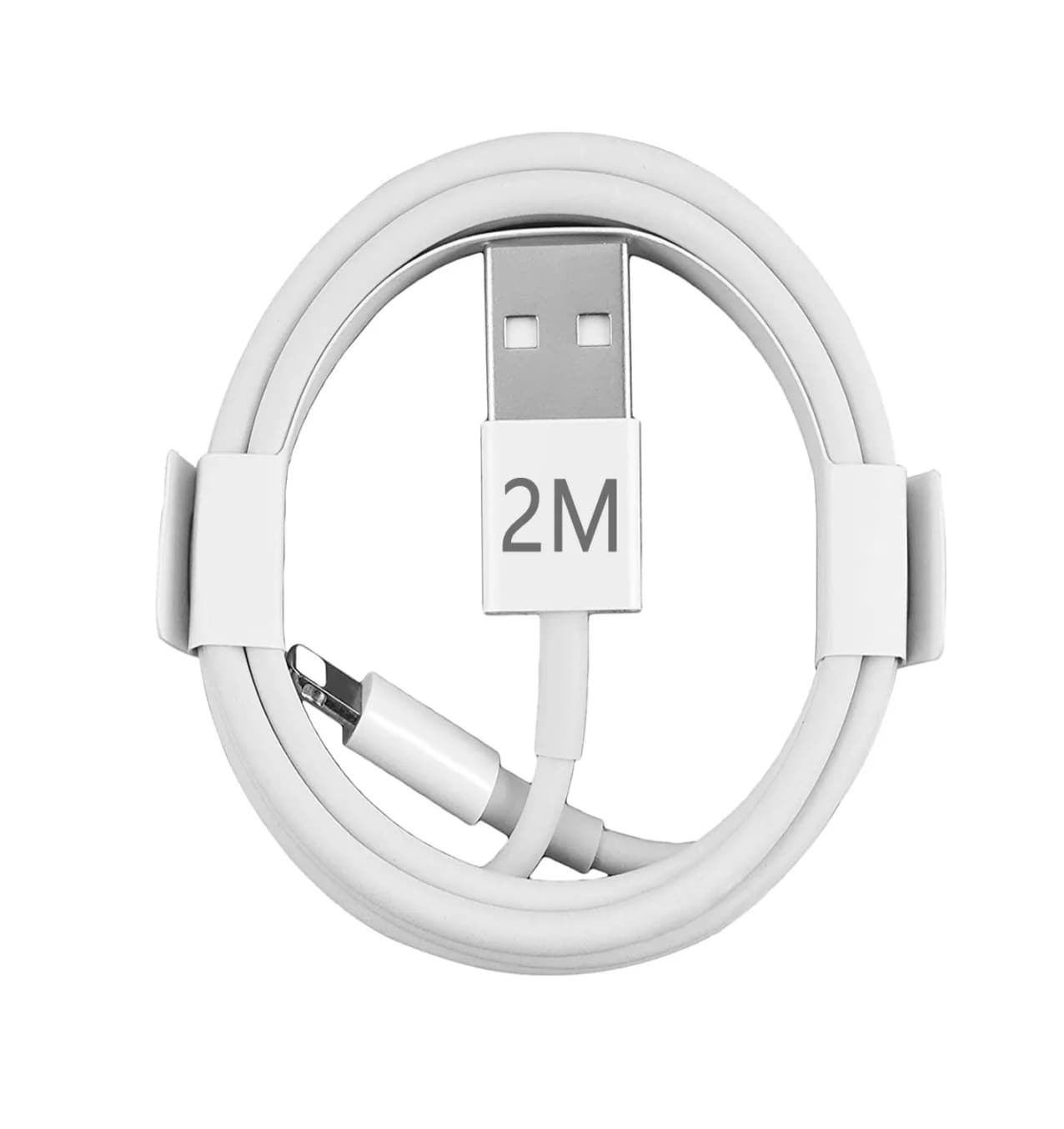 Cable de Cargador USB Belug Blanco 2 m para iPhone y iPad $409