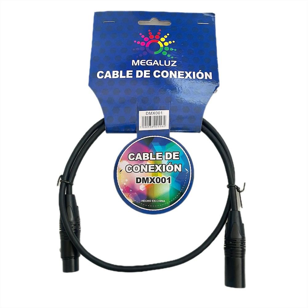 Foto 2 pulgar | Cable Extensión para Dmx Canon Xlr a Canon Xlr Mega Luz 1 m
