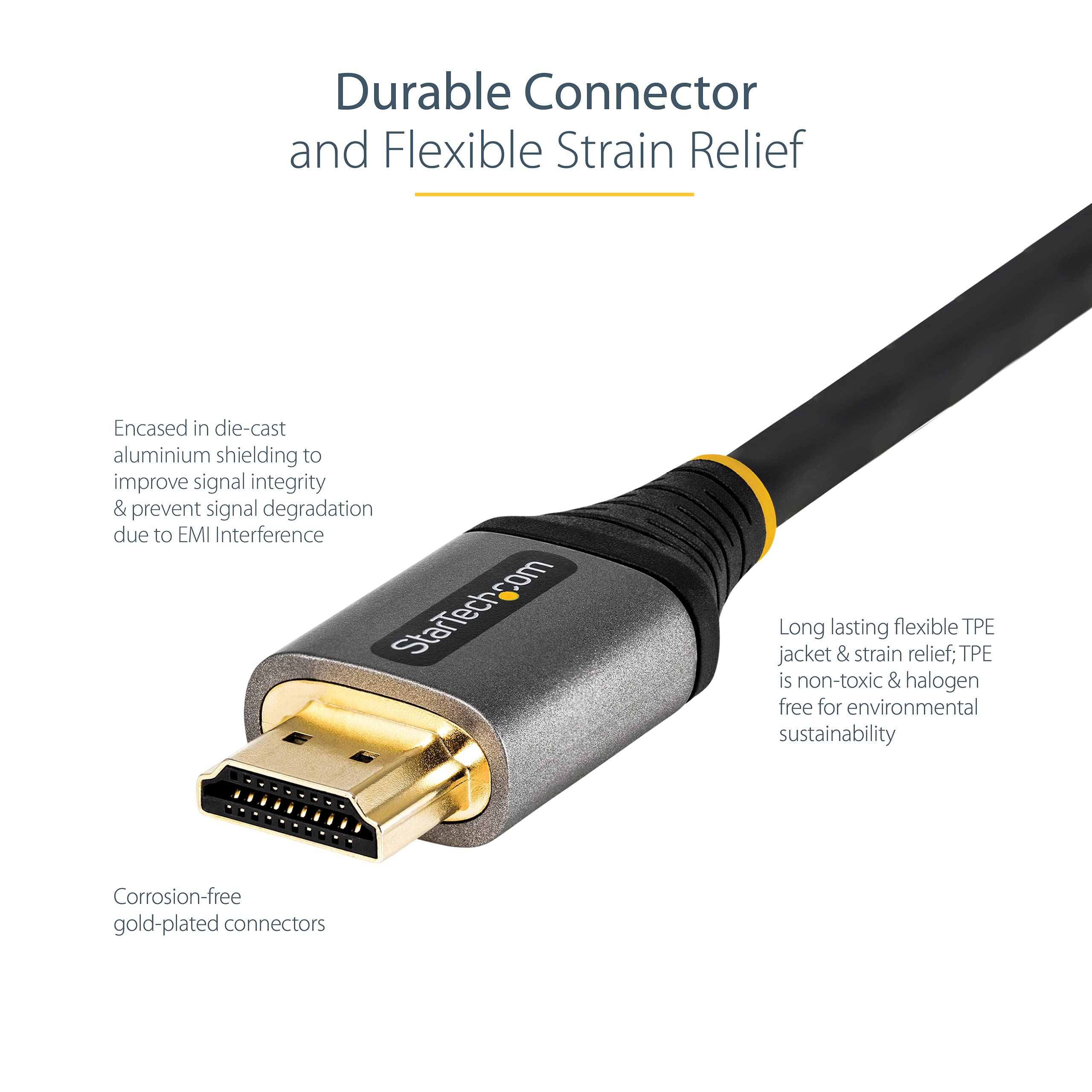 Foto 5 pulgar | Venta Internacional - Cable HDMI Startech.com Premium Certificado 1 m