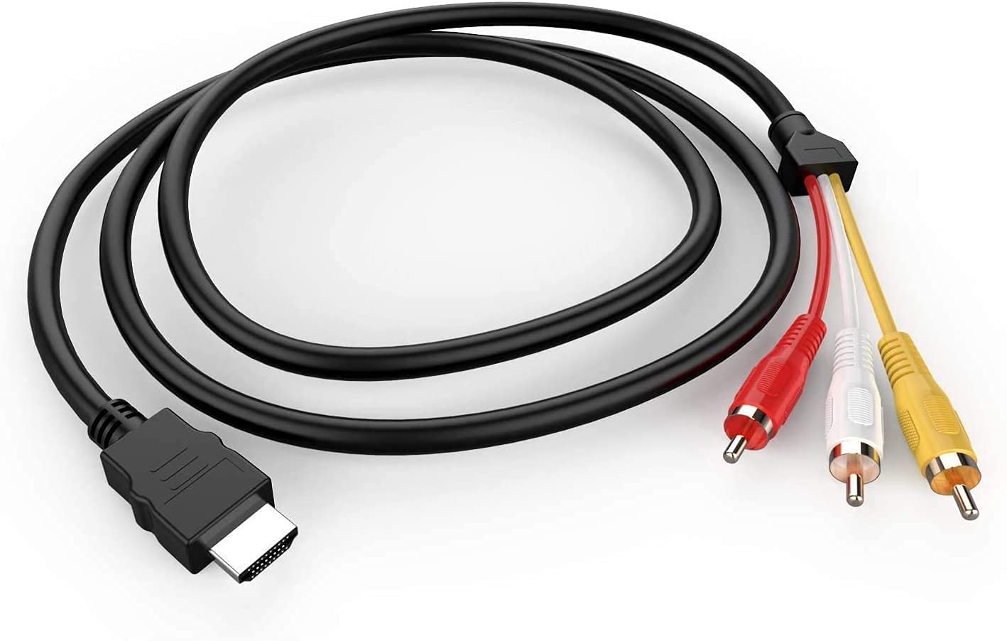 Foto 2 pulgar | Cable Hdmi A Rca Eanetf 1080p 1.5 M Para Tv Hdtv Dvd 5 Pies - Venta Internacional.