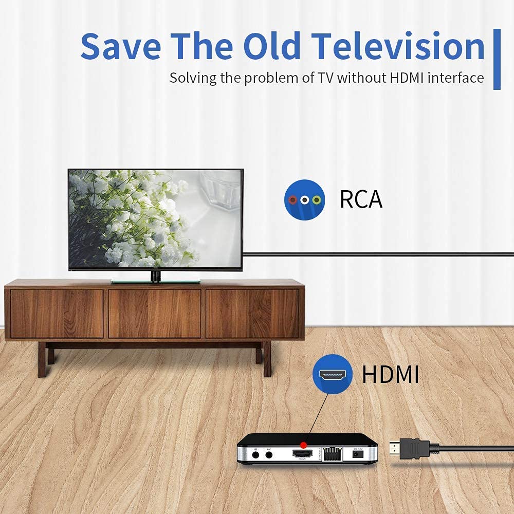 Foto 7 pulgar | Cable Hdmi A Rca Eanetf 1080p 1.5 M Para Tv Hdtv Dvd 5 Pies - Venta Internacional.