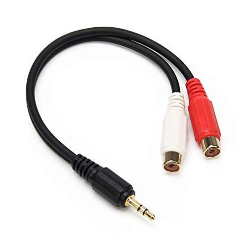 Adaptador RCA Ahier de 3,5 mm Dorado 1/8 Miniconector Estéreo Macho  - Venta Internacional