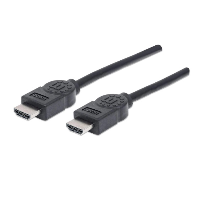 Cable HDMI 4K de Alta Velocidad Manhattan M-M 1.8m