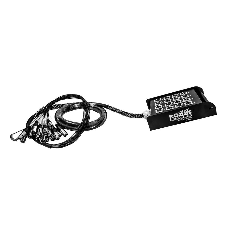 Foto 1 | Extension Medusa Snake 4.5 Metros 12 Canales Xlr 4 Regresos