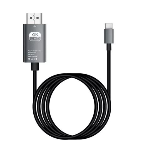 Cable Adaptador Usb Tipo C A Hdmi 4k 2m Cable de Interfaz