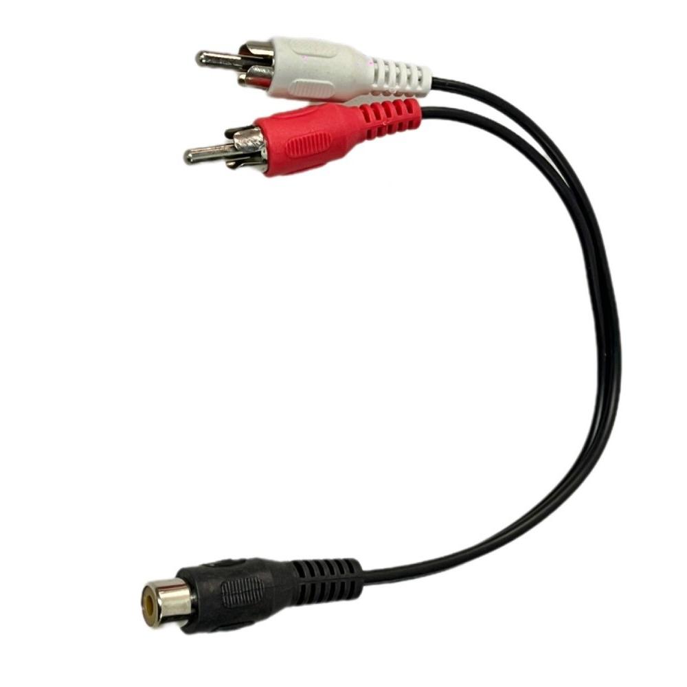 Foto 2 pulgar | Cable Extension Y De 2 Rca Macho A 1 Rca Hembra