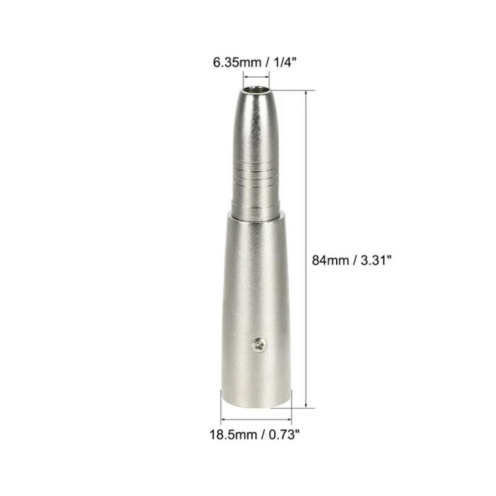 Foto 5 | Adaptador De Plug Cannon A Jack 6.3 Mm Monoaural