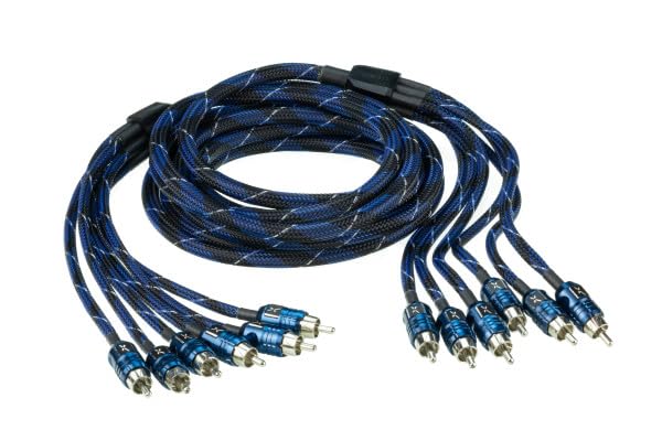 Foto 2 pulgar | Cables De Audio De Interconexión Rca Scosche Efx Delta D25x6, 6 Canales, 7,6 M - Venta Internacional.