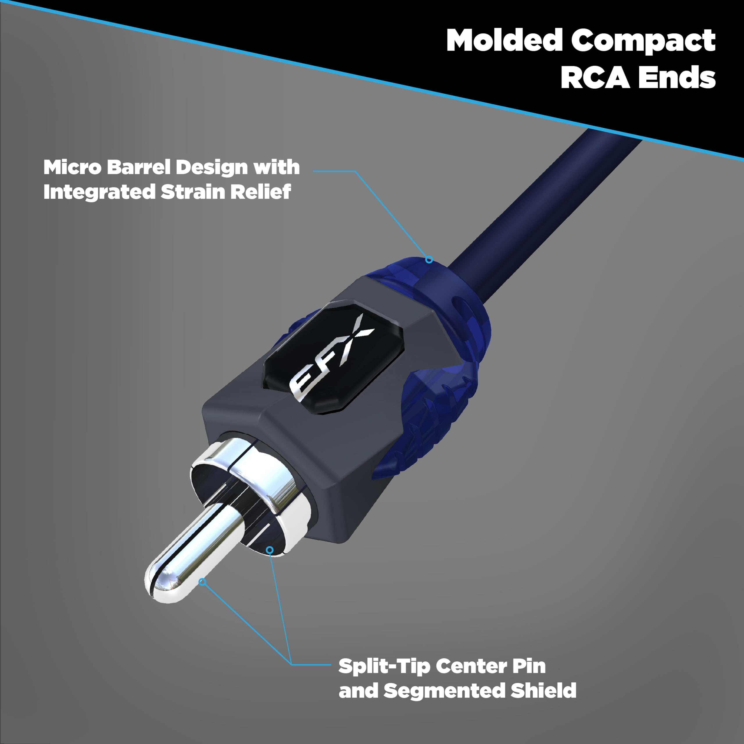 Foto 5 pulgar | Cables De Audio De Interconexión Rca Scosche Efx Rogue R17 2 Canales 17 Pies - Venta Internacional.