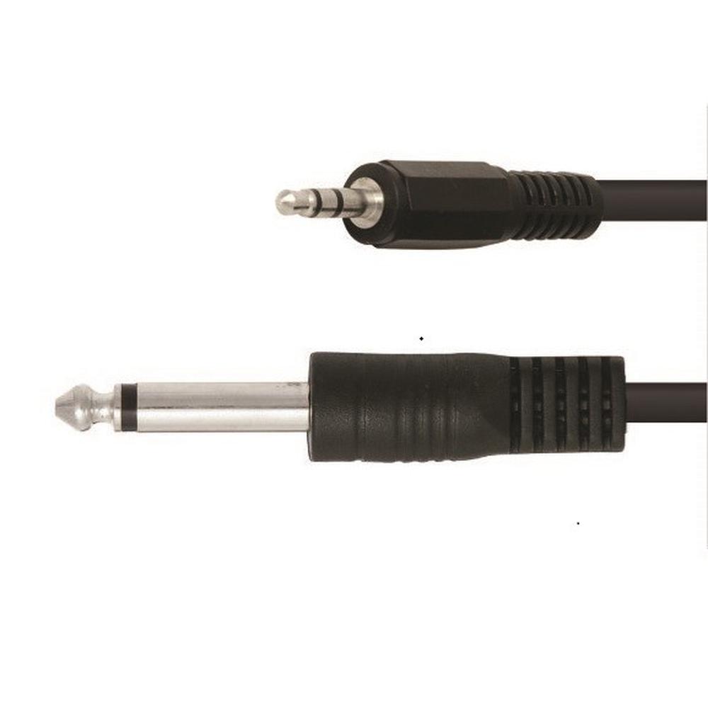 Foto 2 pulgar | Extensión de Audio Plug 3.5 mm Estéreo a Plug 6.3 mm Monoaural