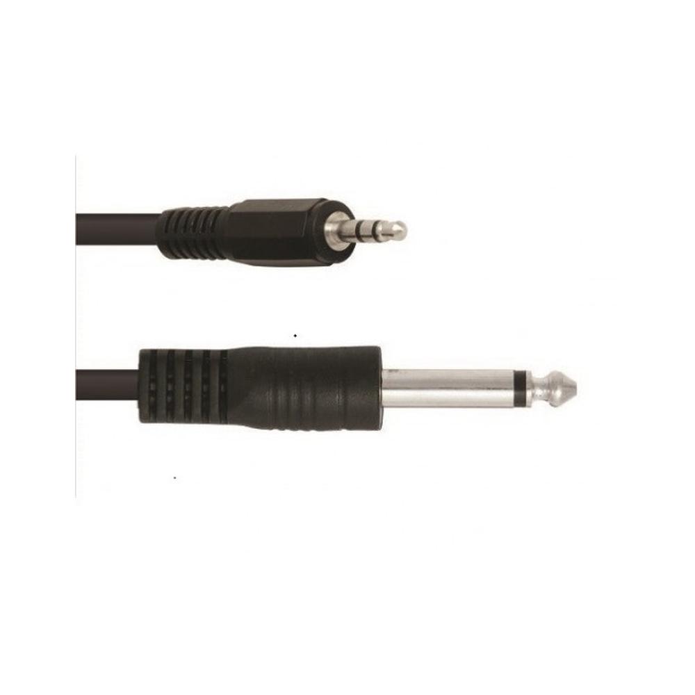Foto 3 pulgar | Extensión de Audio Plug 3.5 mm Estéreo a Plug 6.3 mm Monoaural