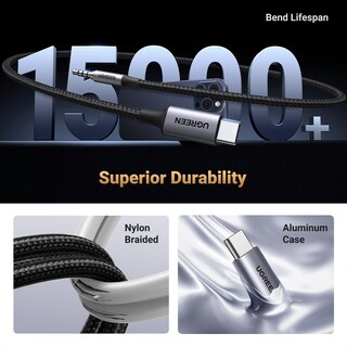 Foto 6 | Adaptador de Audio Ugreen Aux A Usb C de 3.3 Pies para iPhone Galaxy - Venta Internacional