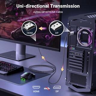 Foto 2 | Cable Ugreen de Displayport a Hdmi-Venta Internacional