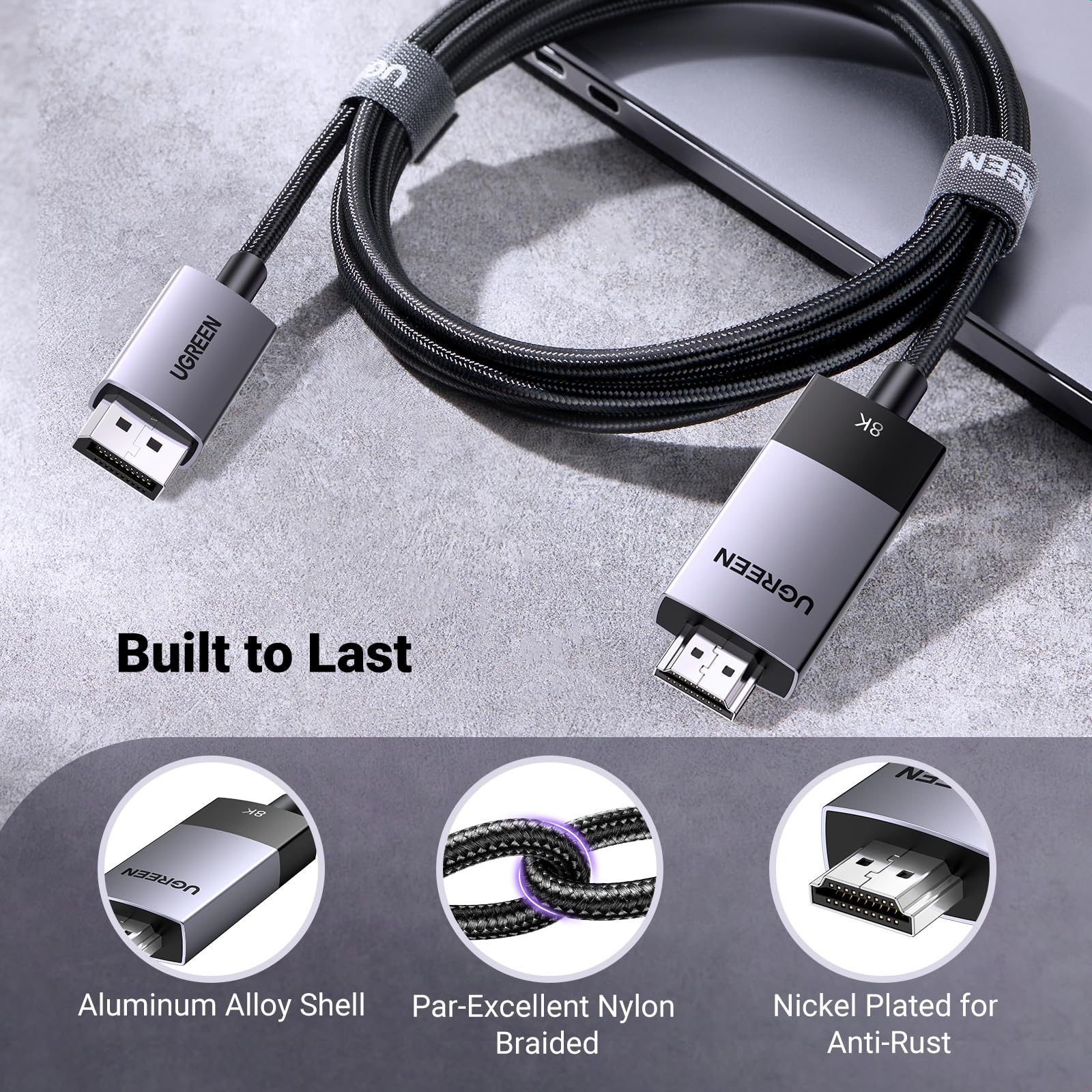 Foto 6 pulgar | Cable Ugreen de Displayport a Hdmi-Venta Internacional