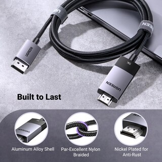Foto 5 | Cable Ugreen de Displayport a Hdmi-Venta Internacional