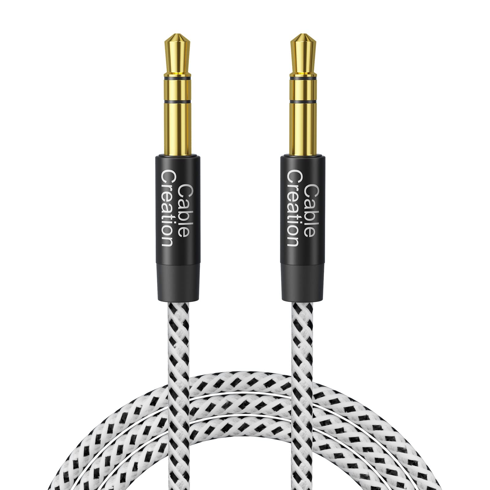 Foto 2 pulgar | Cable Auxiliar Cablecreation 3,5 Mm Macho a Macho 3 M Negro - Venta Internacional