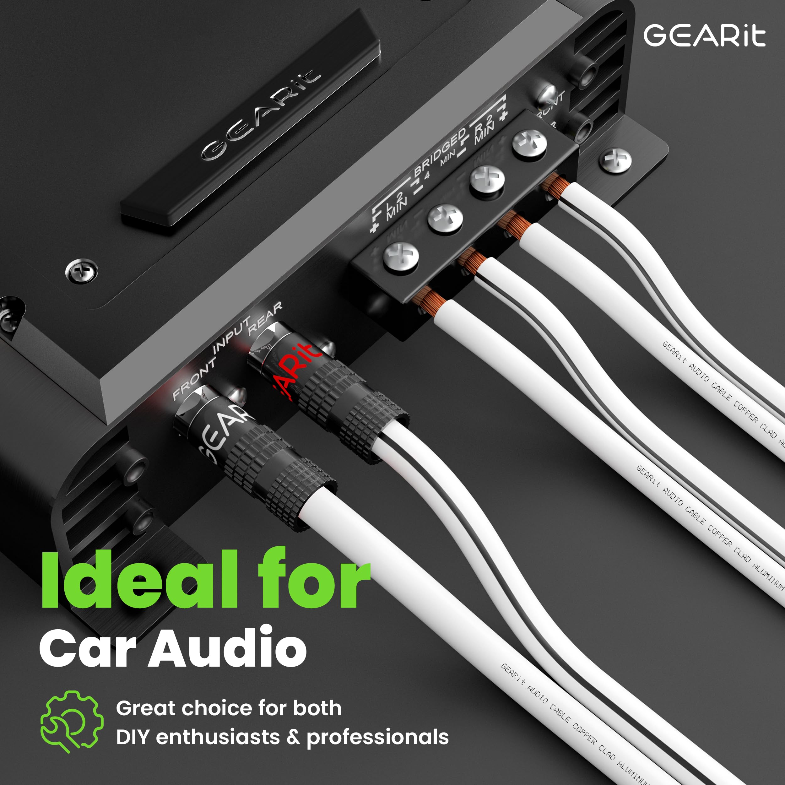 Foto 5 pulgar | Cable De Altavoz Gearit Pro Series 16 Awg, Calibre 16, 30,48 M, Blanco - Venta Internacional.