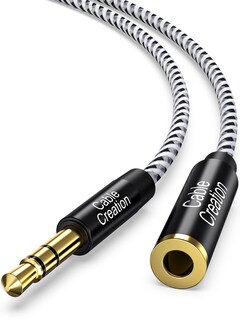 Foto 1 | Cable de Extensión para Auriculares Cablecreation 3.5 Mm M/f 1.8 M - Venta Internacional