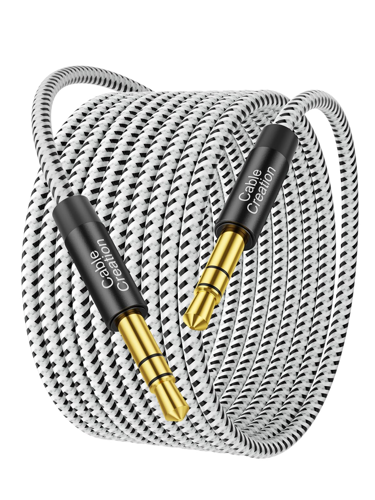 Foto 2 pulgar | Cable Auxiliar CableCreation Negro Largo 6 m 3,5 mm Macho a Macho - Venta Internacional