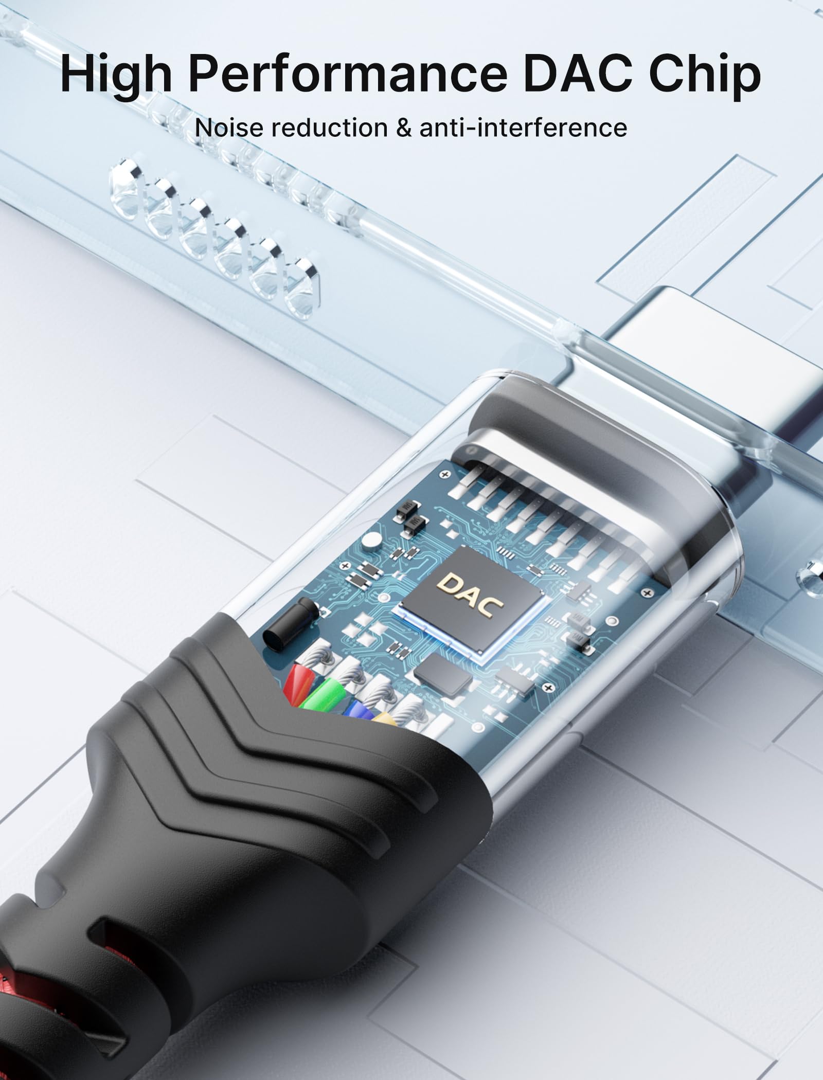 Foto 4 pulgar | Cable Jsaux Usb C a Conector Auxiliar de Audio 3,5 Mm para iPhone - Venta Internacional