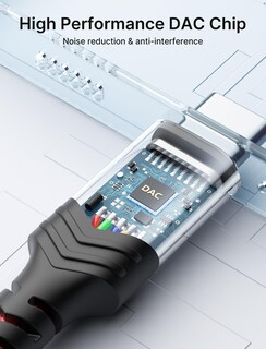 Foto 3 | Cable Jsaux Usb C a Conector Auxiliar de Audio 3,5 Mm para iPhone - Venta Internacional