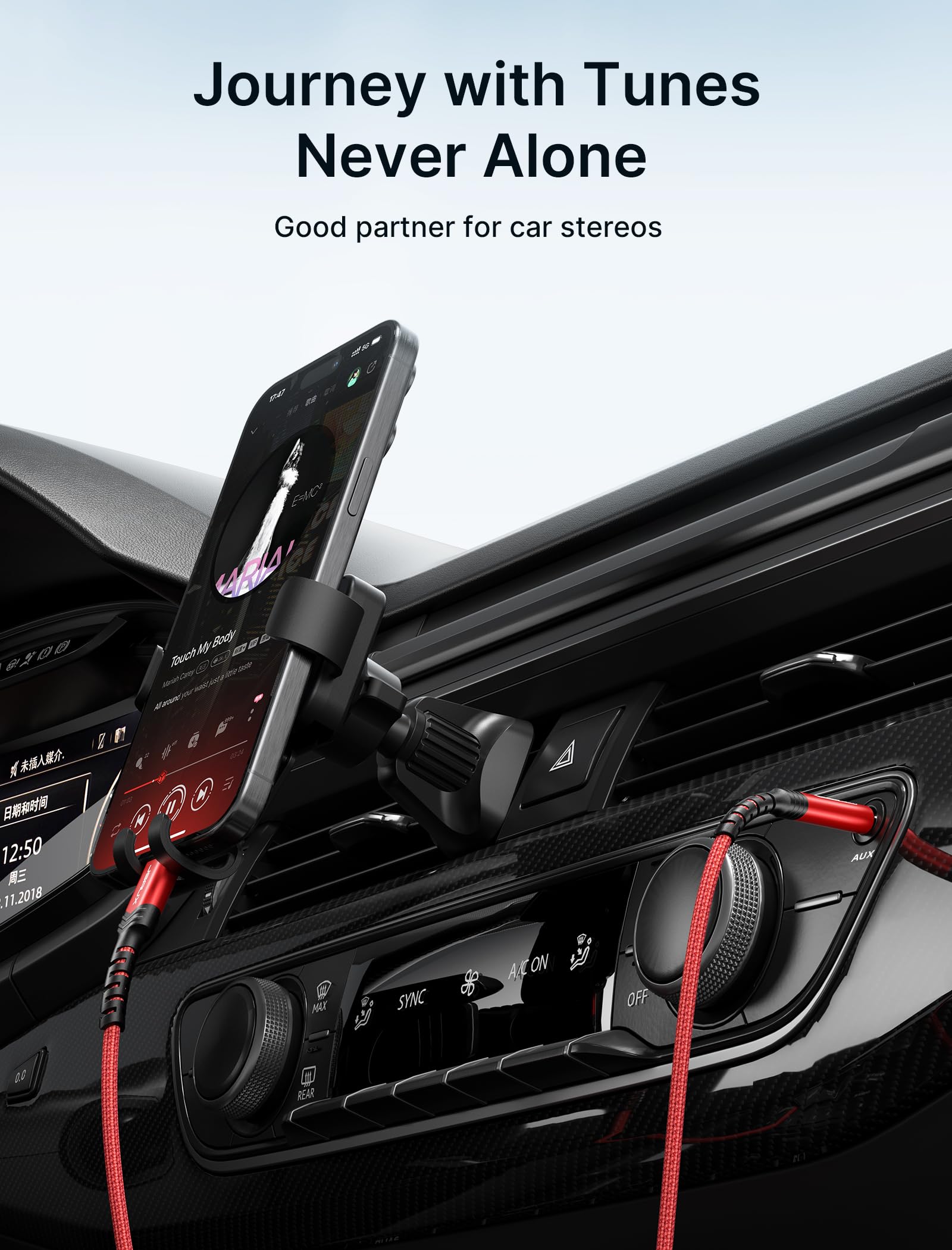 Foto 4 | Cable Jsaux Usb C a Conector Auxiliar de Audio 3,5 Mm para iPhone - Venta Internacional