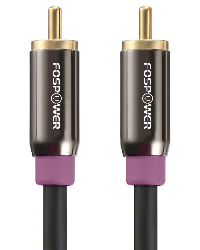 Foto 1 | Cable de Subwoofer FosPower RCA a RCA Audio Stereo 3 m - Venta Internacional