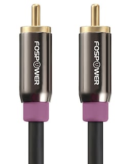 Foto 1 | Cable de Subwoofer FosPower RCA a RCA Audio Stereo 3 m - Venta Internacional