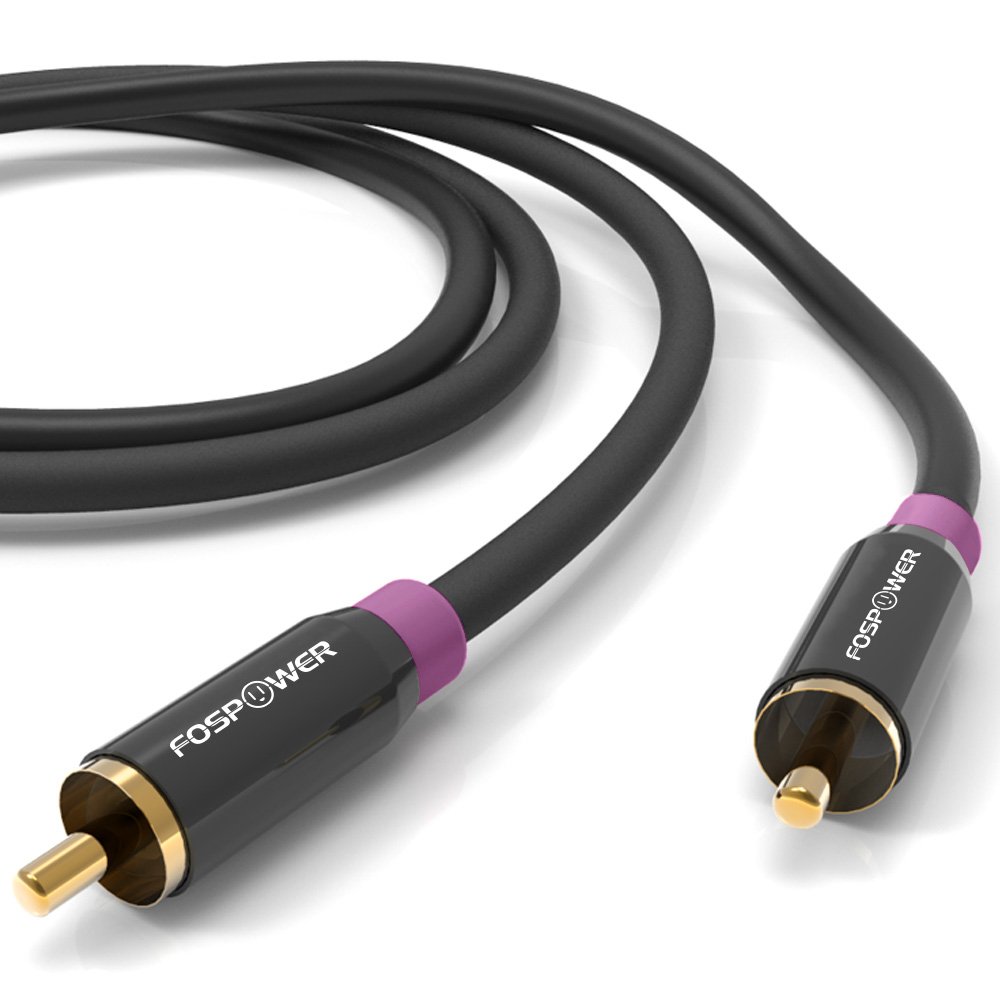 Foto 6 pulgar | Cable de Subwoofer FosPower RCA a RCA Audio Stereo 3 m - Venta Internacional