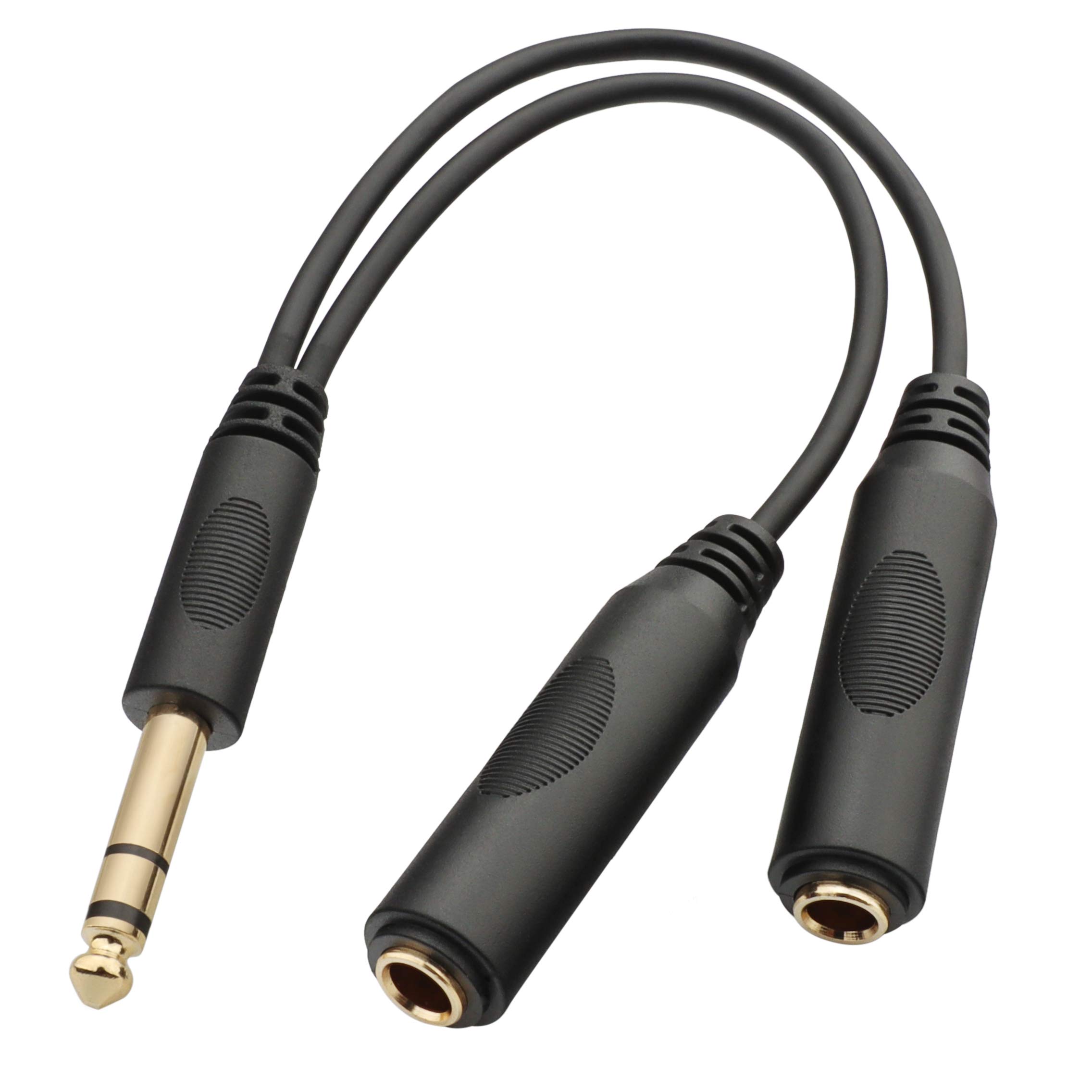 Cable Divisor Tisino 1/4 Trs Estéreo Macho A Doble Hembra - Venta Internacional.