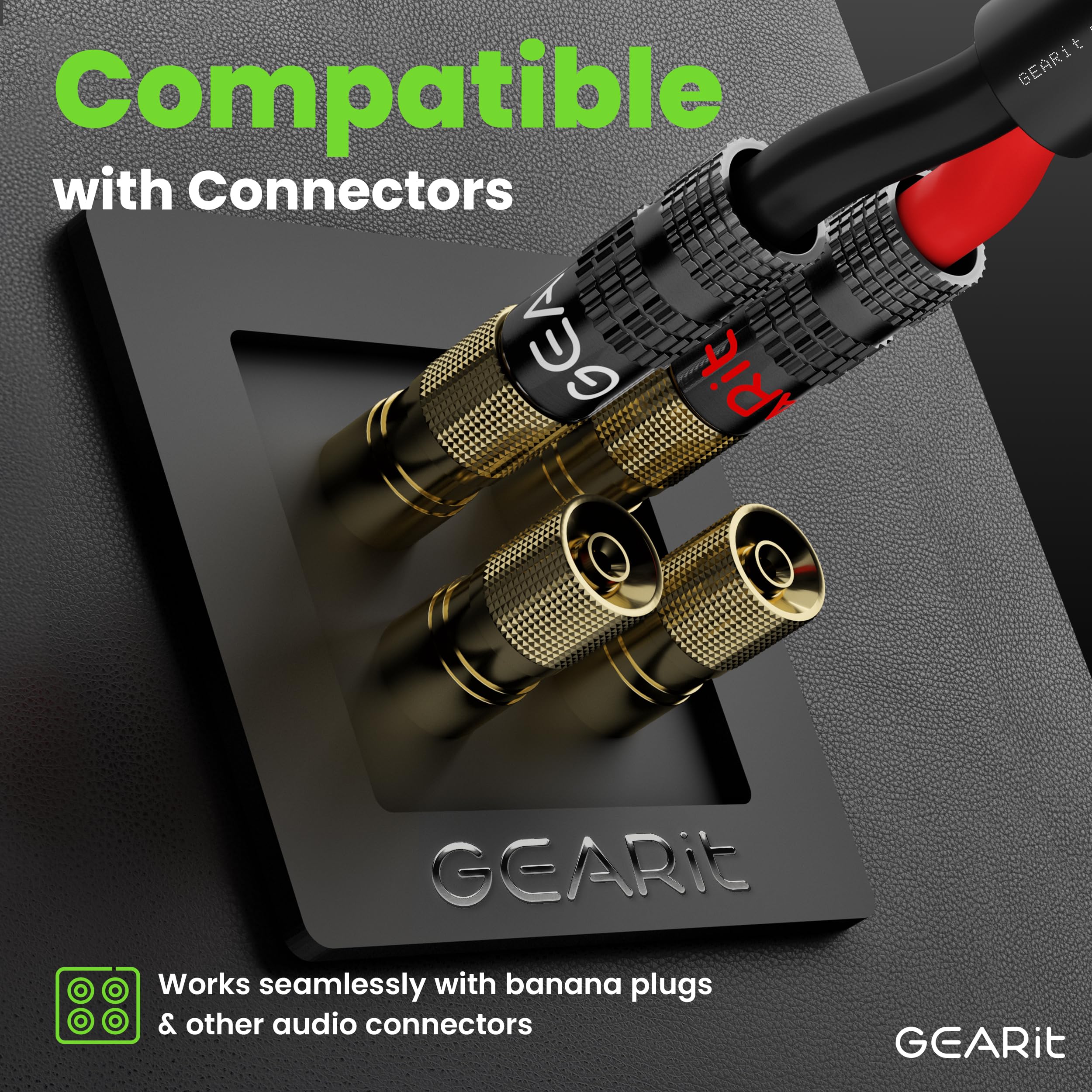 Foto 7 pulgar | Cable de Altavoz Gearit 12/2 Calibre 12 Awg 250 Pies Exterior Cl3 Cl2 - Venta Internacional