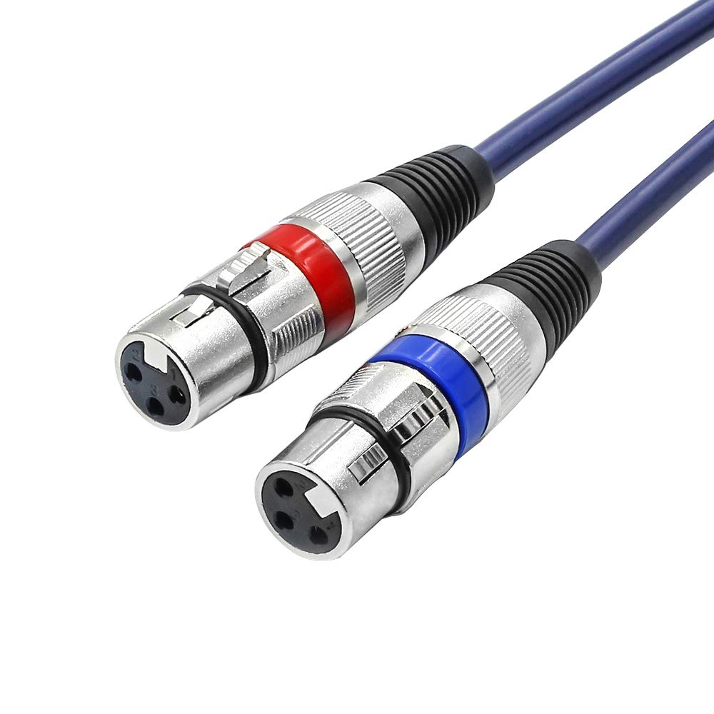 Foto 4 pulgar | Cable de Audio Tision Dual Xlr Hembra a 2 Rca Macho 1,5 M - Venta Internacional