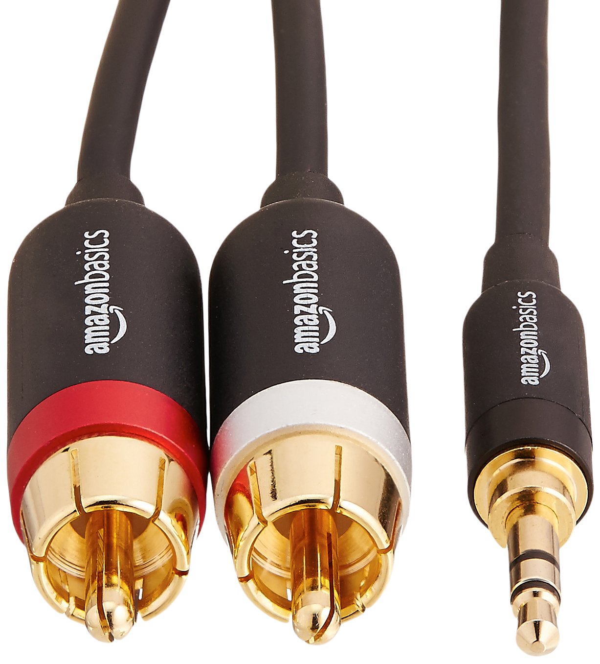 Foto 3 | Cable De Audio Estéreo Amazon Basics De 2 Machos A 2 Machos Rca De 8 Pies - Venta Internacional.