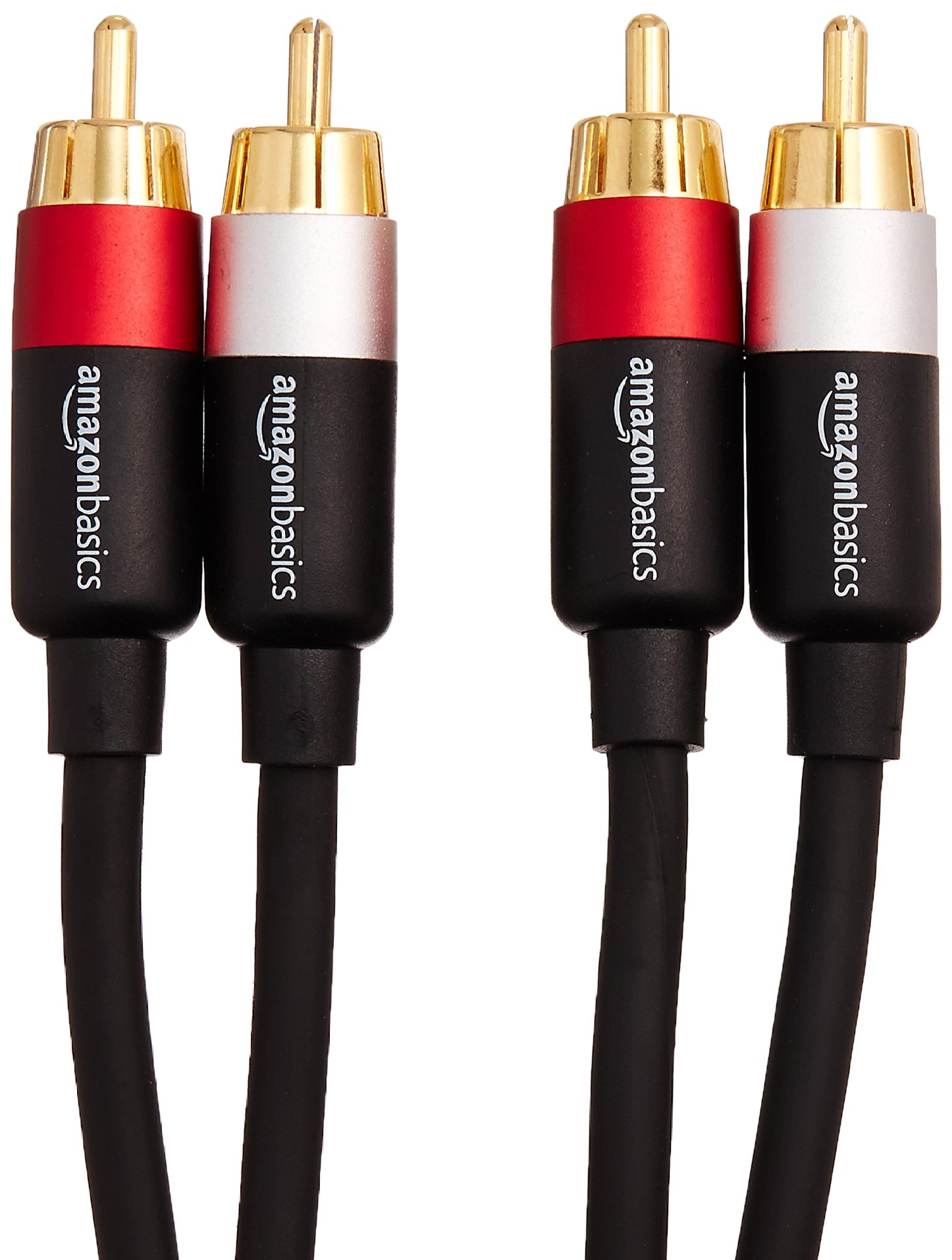 Foto 7 | Cable De Audio Estéreo Amazon Basics De 2 Machos A 2 Machos Rca De 8 Pies - Venta Internacional.