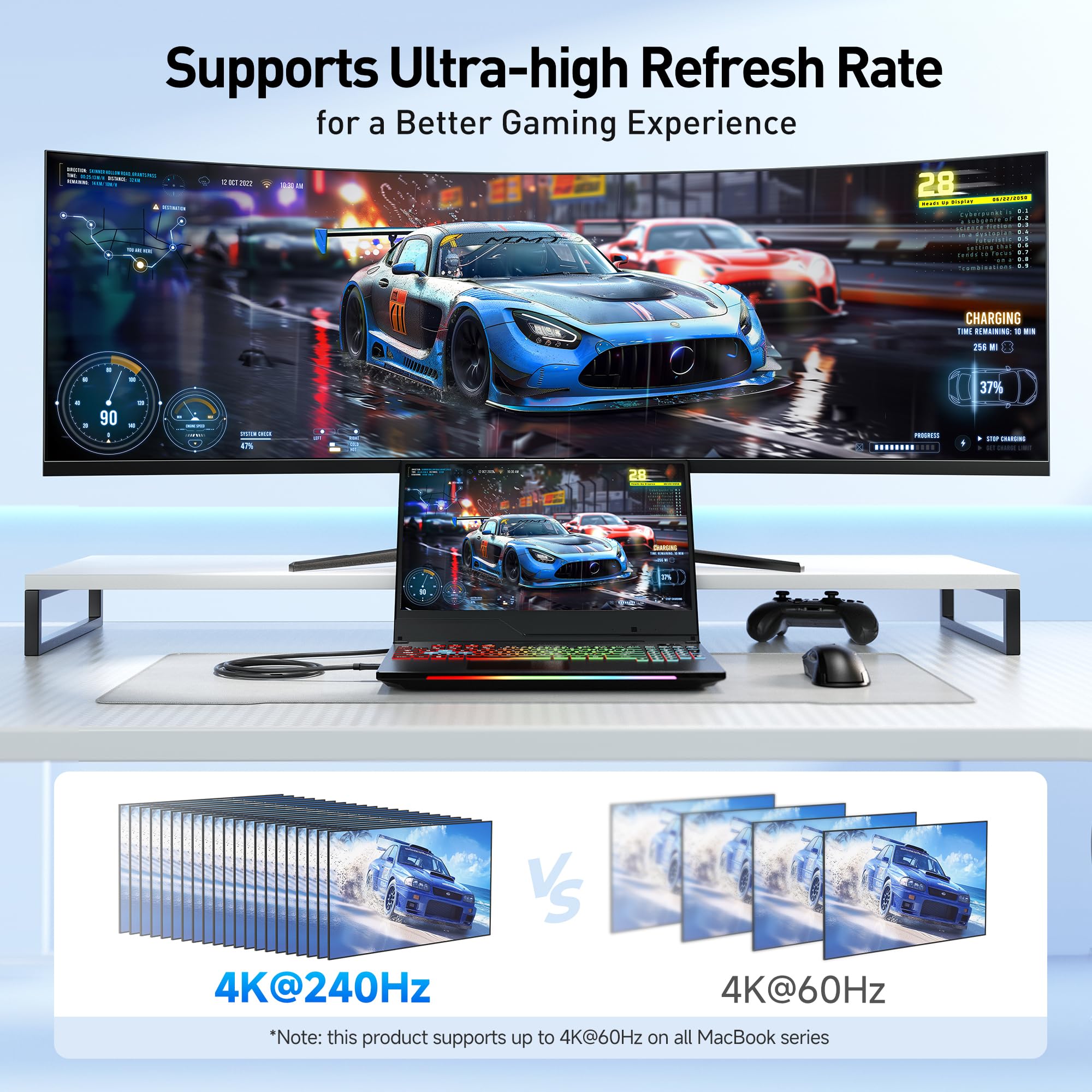 Foto 5 pulgar | Cable Usb C A Hdmi 2.1 Matters 8k @60hz Black - Venta Internacional.