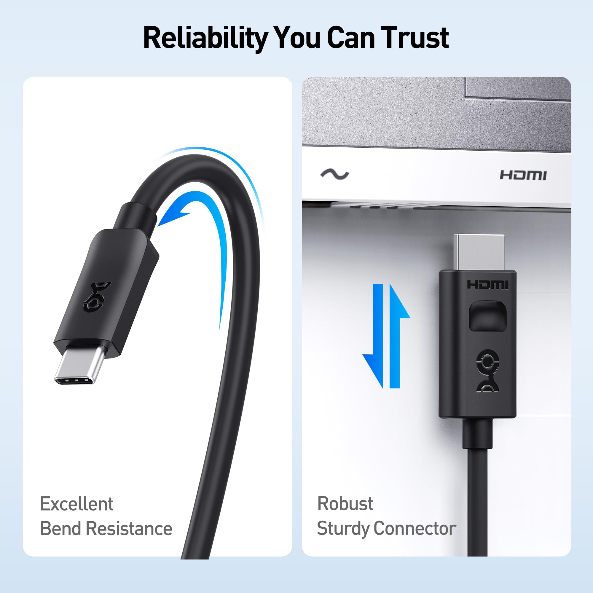 Foto 8 pulgar | Cable Usb C A Hdmi 2.1 Matters 8k @60hz Black - Venta Internacional.