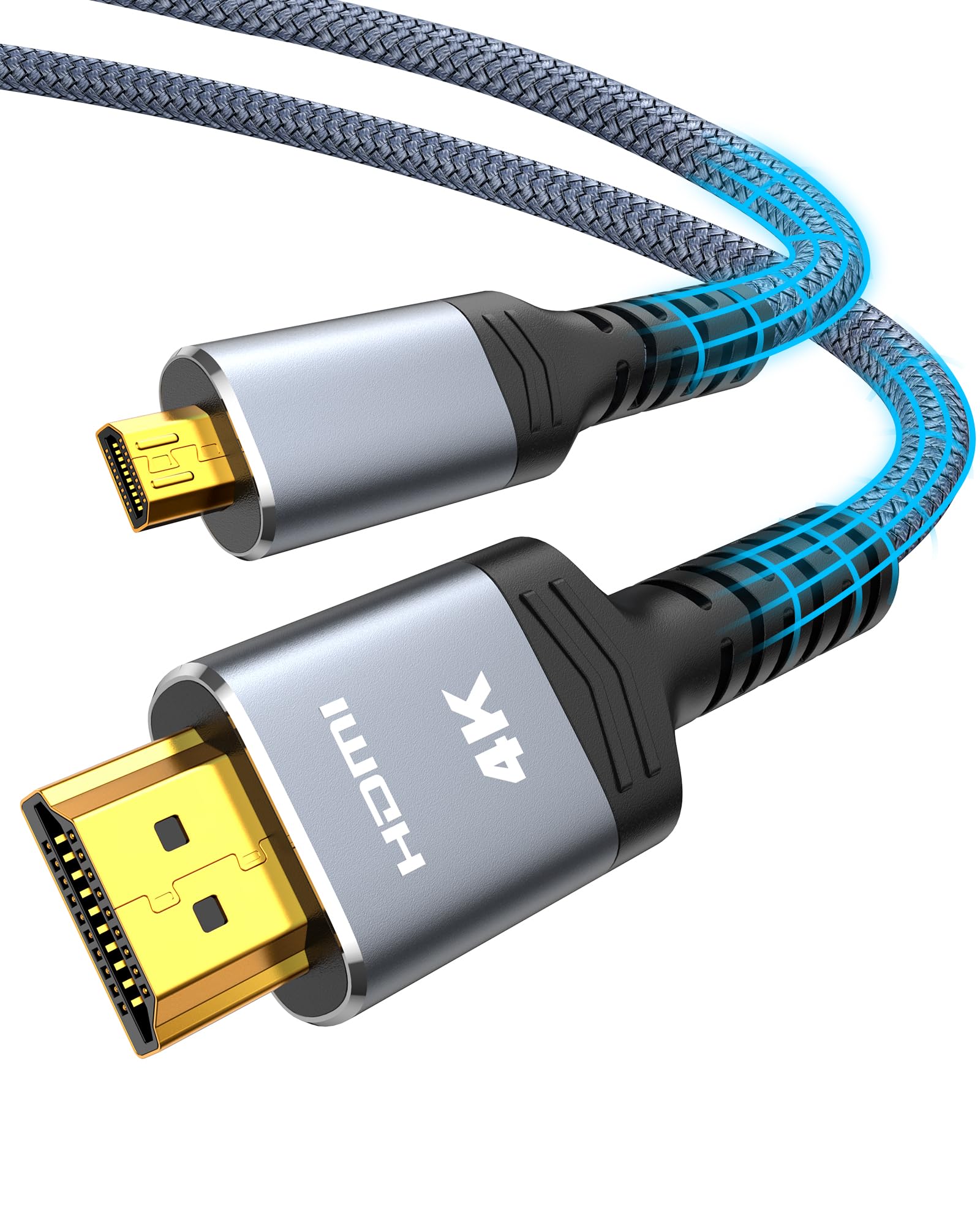 Foto 2 pulgar | Cable Hdmi A Hdmi Highwings 4k De 10 Pies Para Cámara Réflex Digital, Gopro - Venta Internacional.