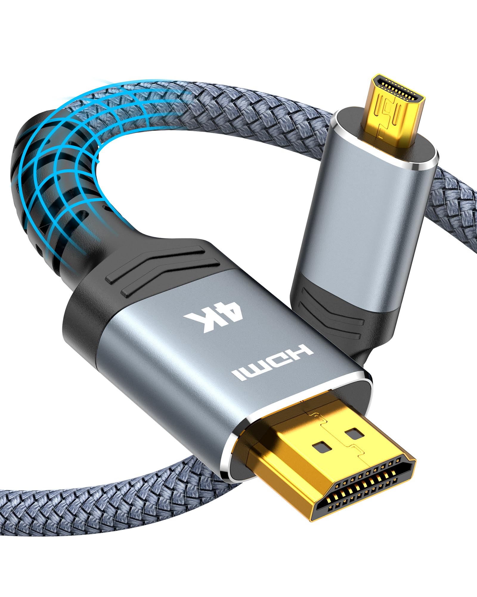 Foto 3 pulgar | Cable Hdmi A Hdmi Highwings 4k De 10 Pies Para Cámara Réflex Digital, Gopro - Venta Internacional.