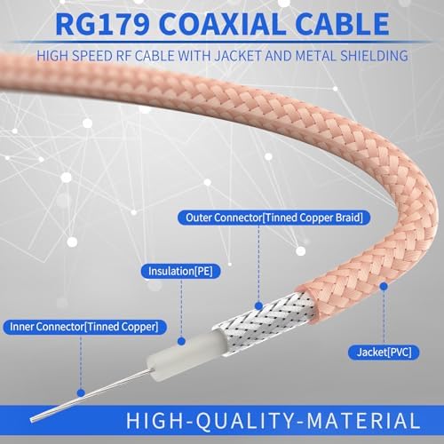 Foto 6 pulgar | Cable Sdi Superbat 3g Hd Sdi Bnc De 15 Cm Y 75 Ohmios Para Cámara Y Monitor - Venta Internacional.
