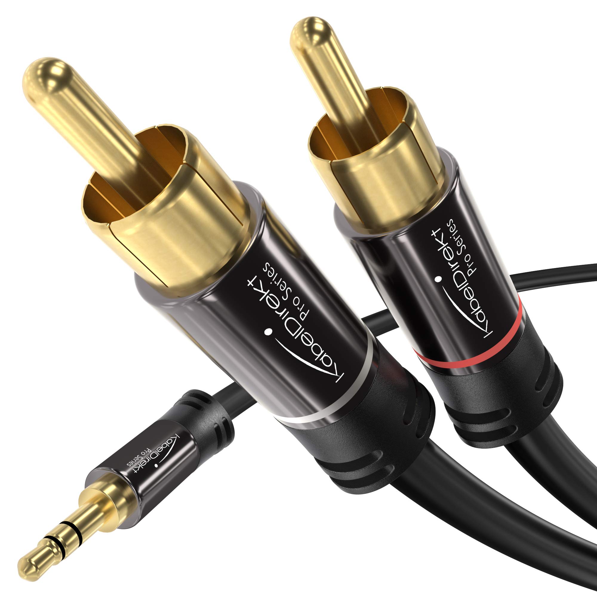 Foto 2 pulgar | Cable Adaptador Kabeldirekt Rca A Jack De 3,5 Mm Y 1,8 M - Venta Internacional.