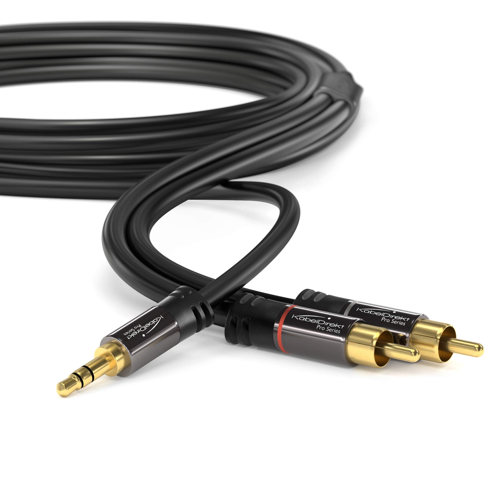 Foto 3 pulgar | Cable Adaptador Kabeldirekt Rca A Jack De 3,5 Mm Y 1,8 M - Venta Internacional.