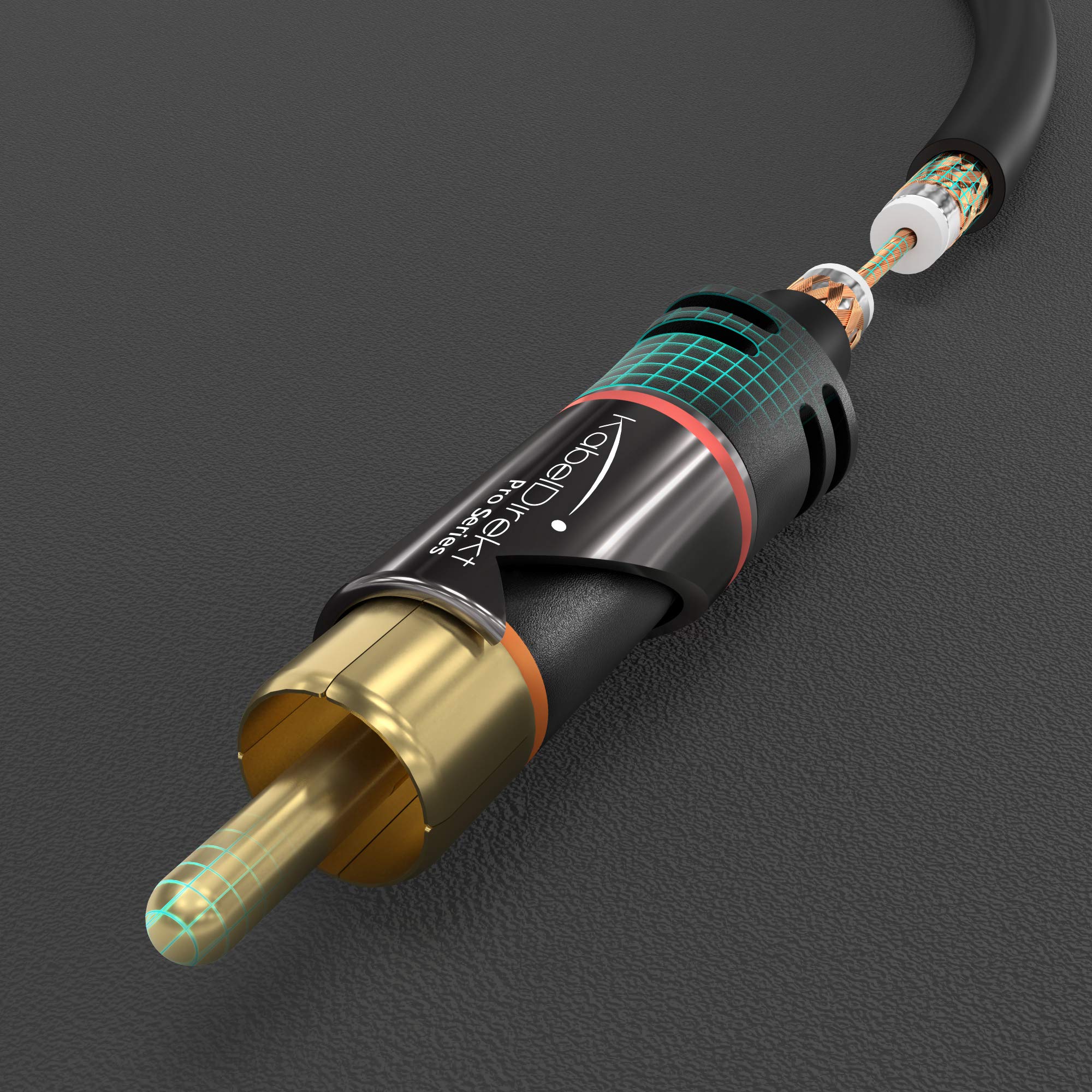 Foto 4 pulgar | Cable Adaptador Kabeldirekt Rca A Jack De 3,5 Mm Y 1,8 M - Venta Internacional.