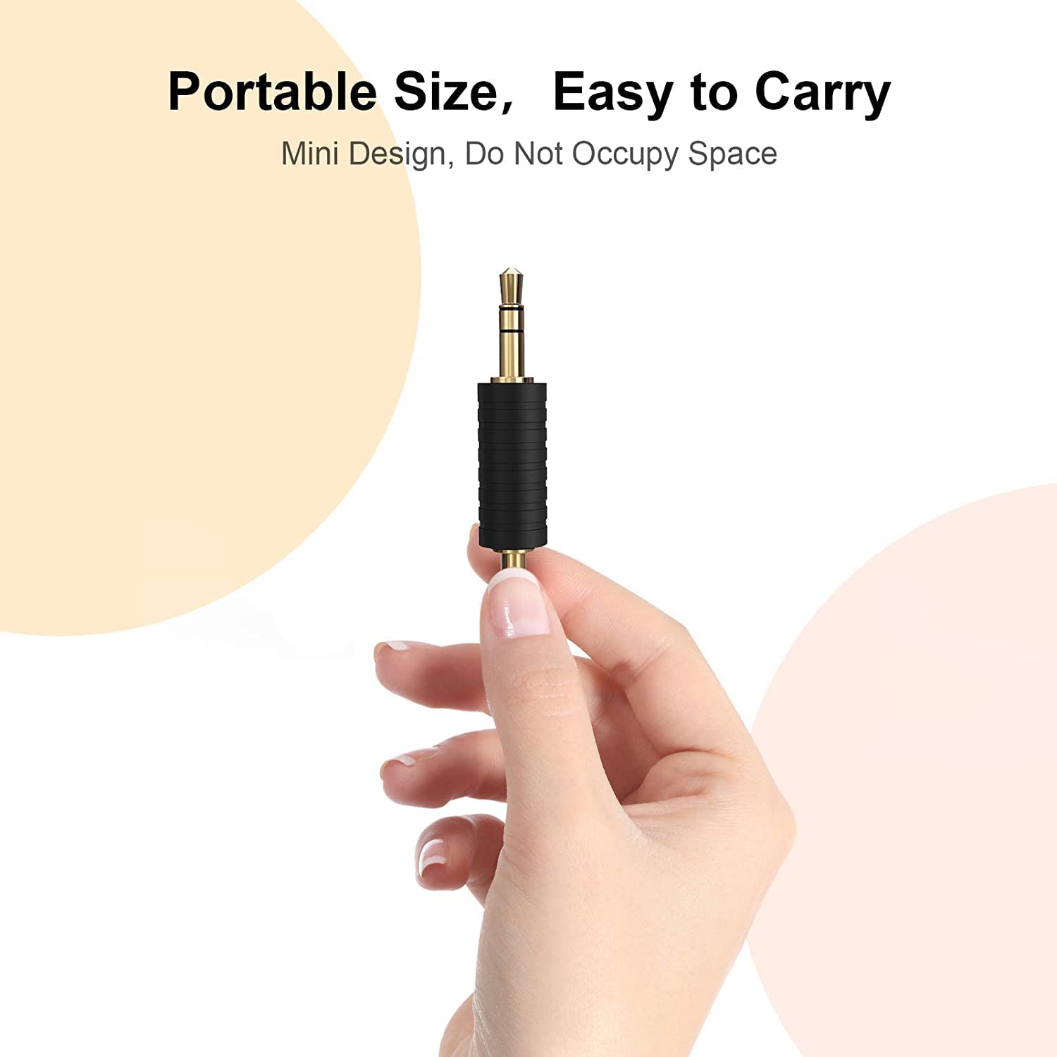 Foto 4 | Adaptador De Audio Cablecreation Con Conector Estéreo De 3,5 Mm Macho A Macho - Venta Internacional.