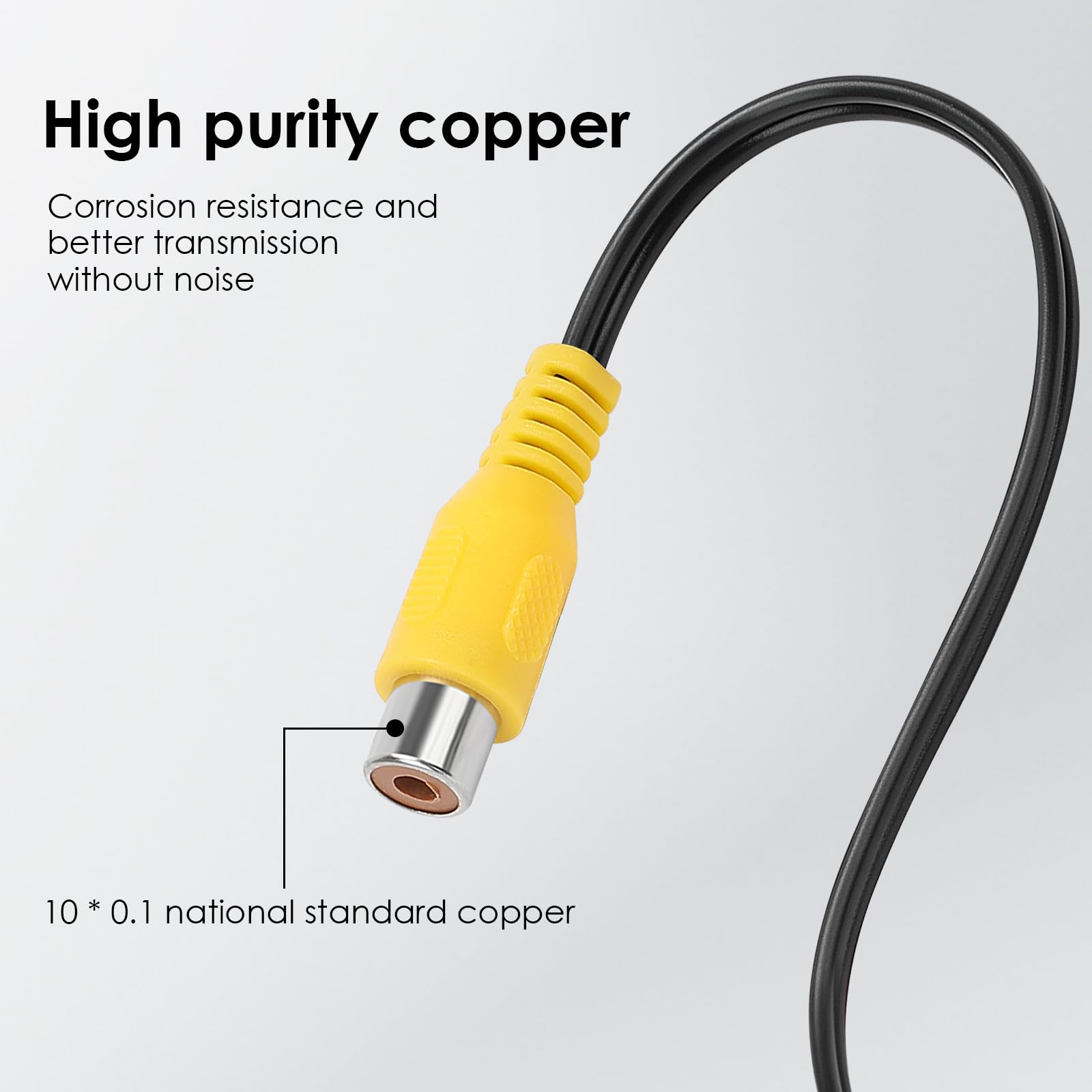 Foto 8 pulgar | Divisor Rca Pasow, 1 Hembra A 2 Machos, Estéreo Para Coche, 10 Cm, Paquete De 2 - Venta Internacional.